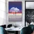 Настенный плакат с изображением конца Евангелиона, Современные Декоративные плакаты для спальни