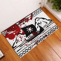 viking ship blood 3d all over printed doormat non slip door floor mats decor porch doormat