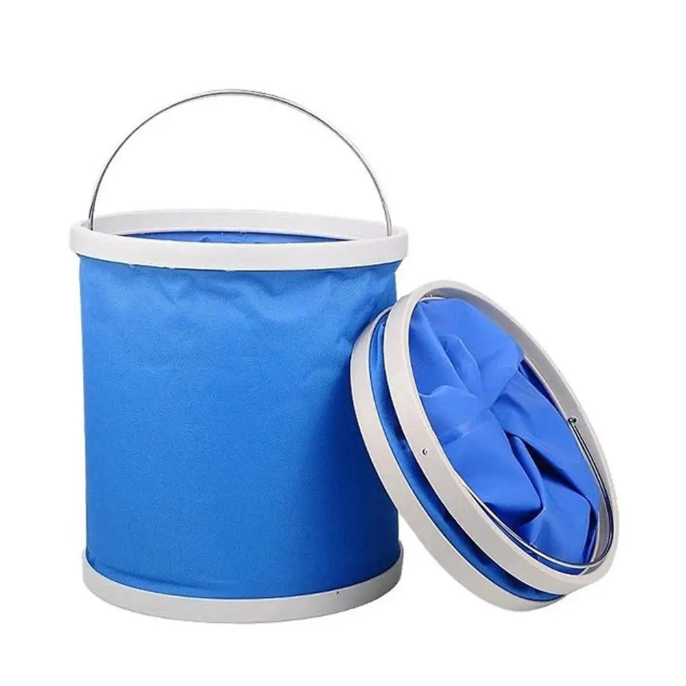 

11L 13L Portable Folding Bucket Collapsible Storage Case Multifunctional Outdoor Bucket Basin for Camping Hiking Fishing Washing