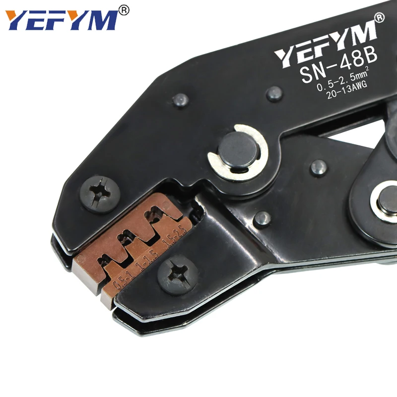 YEFYM SN 48B клещи для опрессовки 0 5 2.5mm2 высокой точности Щековая с TAB 2 8 4 6 3