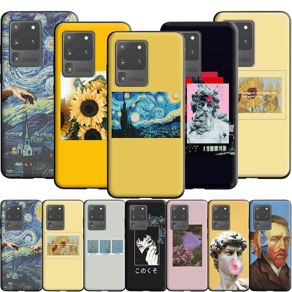 Чехол с рисунком Ван Гога для Samsung Galaxy A5 A6 A9 M11 M21 M31 S21 S21S S30 M51 A02 A12 A32 A52 A72 F62 M62 |