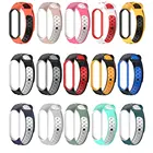 Браслет для Xiaomi Mi Band 5, спортивный силиконовый ремешок для часов, цветной Водонепроницаемый умный Браслет для наручных часов