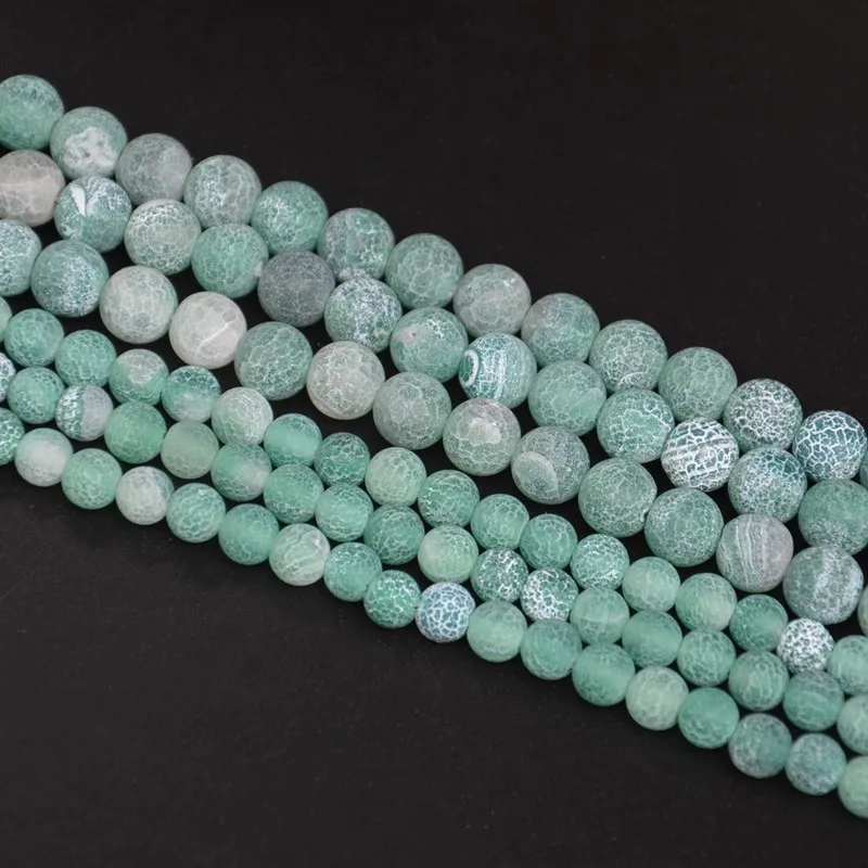 Зеленый матовые Агаты светильник россыпчатые бусины для изготовления ювелирных