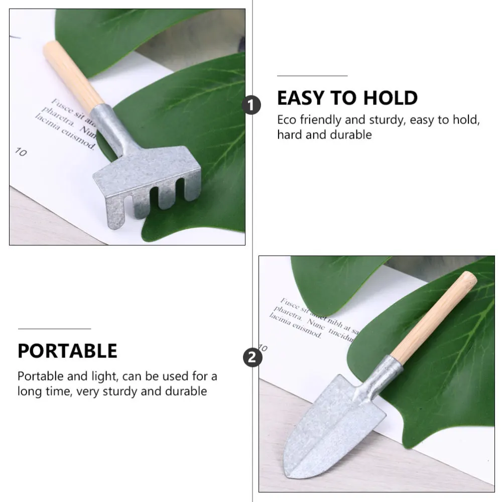 

5Pcs Bonsai Flower Mini Shovels Multi-function Shovels Gardening Tool Decors
