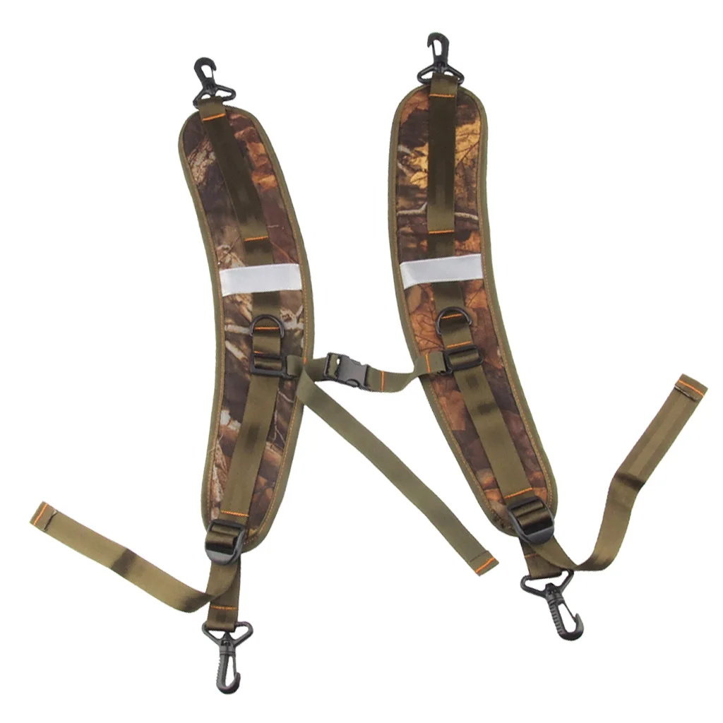 Pair Nylon Padded Shoulder Strap Replacement For Kayak Canoe Dry Bag Camo | Спорт и развлечения