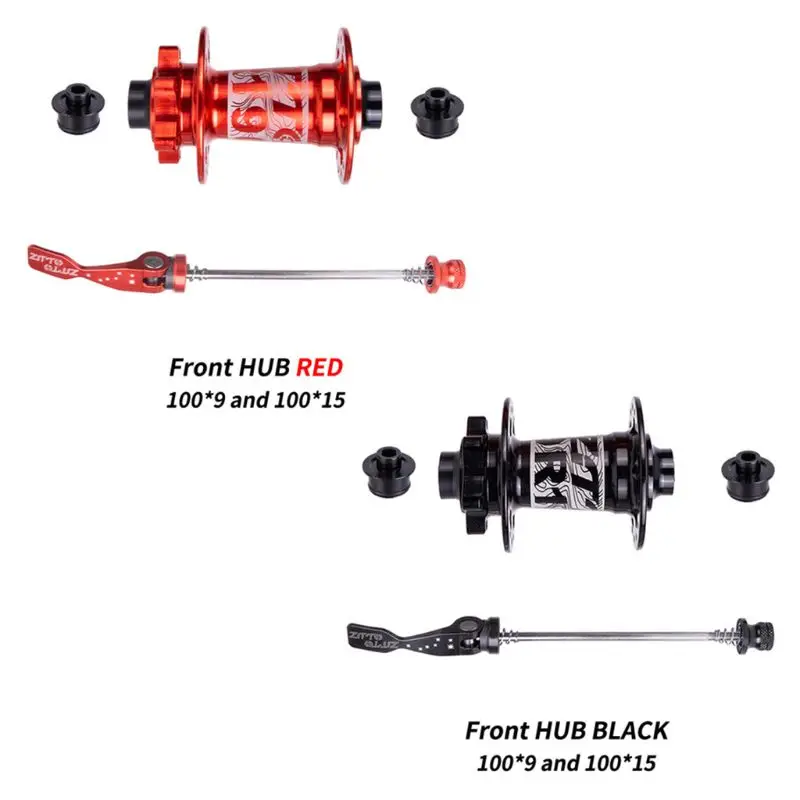 

Mountain Bike Front Hub 32 Holes Thru Axle Quick Release Bicycle Disc Brake Hubs PXPF