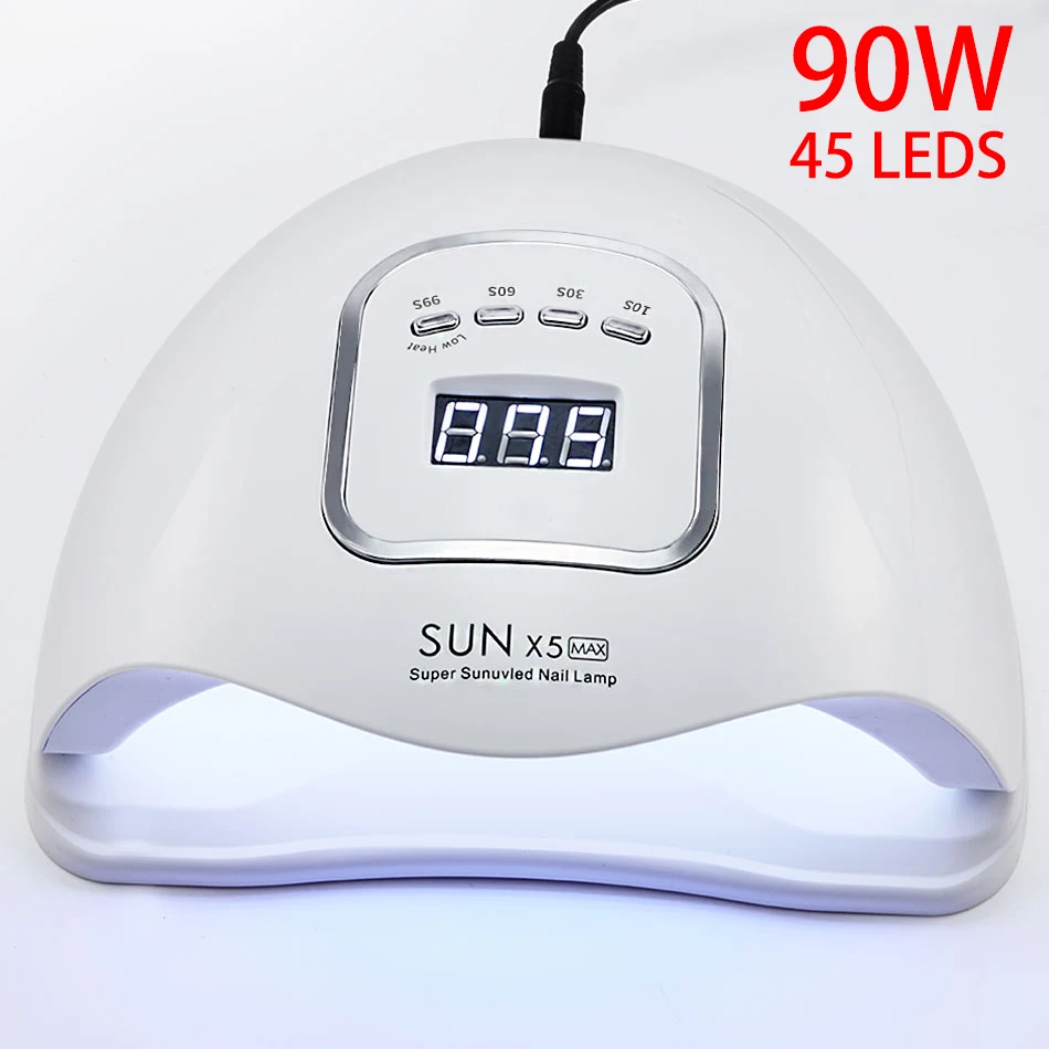 

2021 SUN 5X Plus/MAX UV LED Lamp For Nails Dryer 54W/72W/90W Ice Lamp For Manicure Gel Nail Lamp Drying Lamp For Gel Varnish