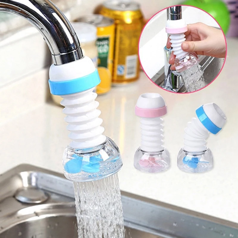 

Rotation Kitchen Faucet Spouts Sprayers PVC Shower Tap Water Filter Purifier Nozzle Filter Water Saver For Household Kitchen