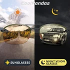 Солнечные очки CoolPandas с фотохромными линзами UV400 для мужчин и женщин, поляризационные солнцезащитные аксессуары для вождения, меняющие цвет