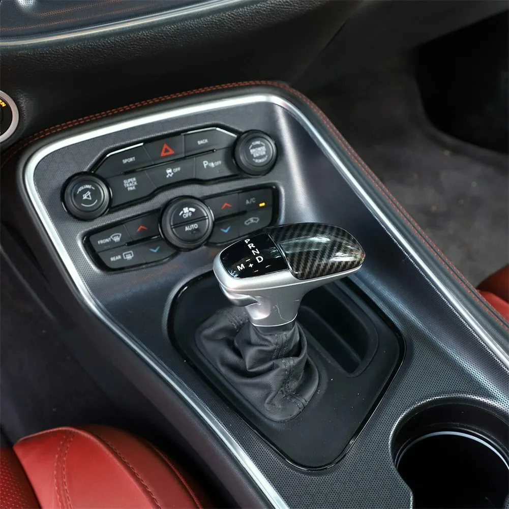 

1 шт./комплект, аксессуары для Dodge Challenger, зарядное устройство из углеродного волокна