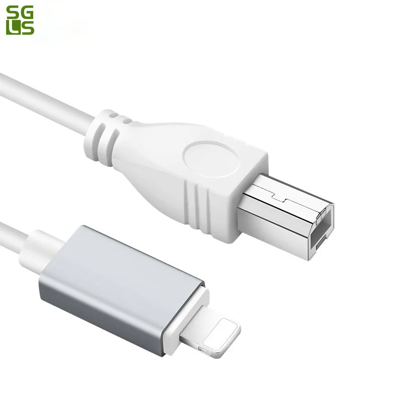 For Lightning To MIDI Type B Instrument Adapter Electric Piano Audio Interface Connector High Speed Cable iPhone X XR XS 8 7 | Мобильные