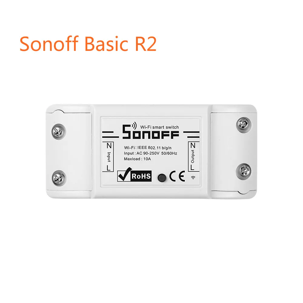SONOFF BASIC SONOFF POW R2 16A 3500 Вт Wifi переключатель контроллер в режиме реального времени энергопотребление монитор измерения для автоматизации умного дома - Комплект: SONOFF BASIC