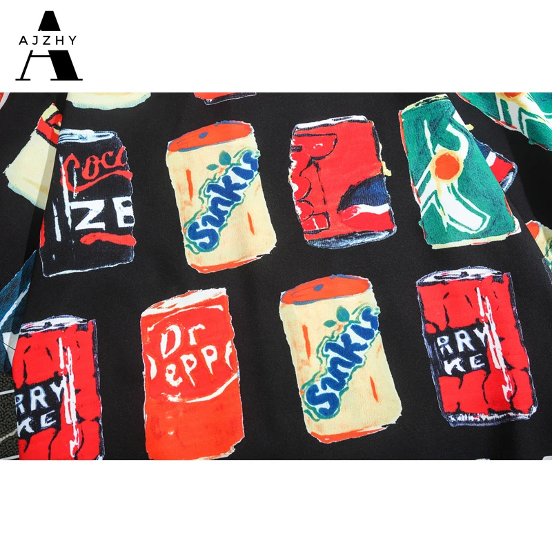 

Beer Printed Casual Short Sleeve Shirt Men Streetwear Korean Shirt Hawaii Beach Oversize Women Fashion Harujuku Shirts for Mens