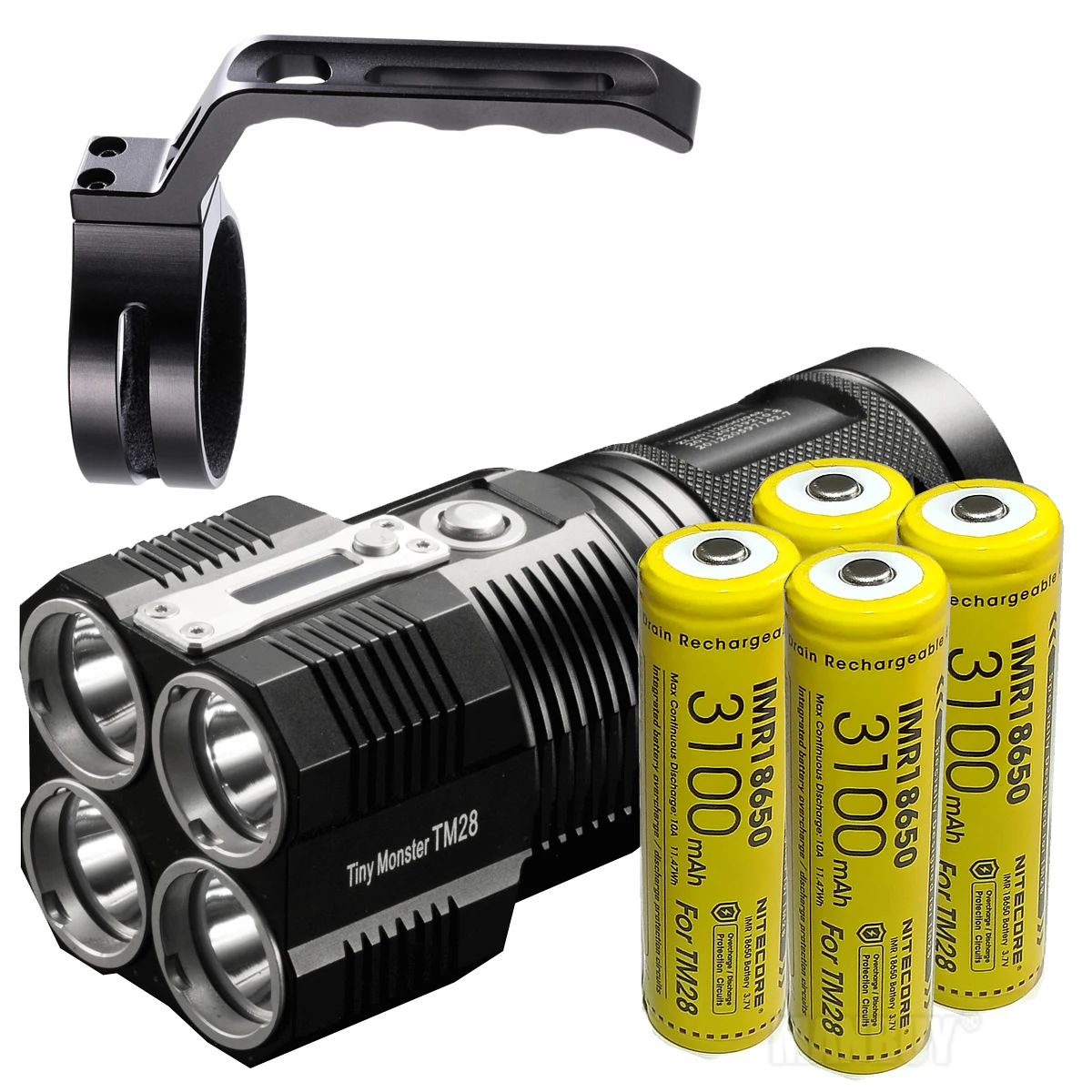 Хит продаж NITECORE 6000LMS 4xcree XHP35 HI светодиодный перезаряжаемый фонарь для охоты на