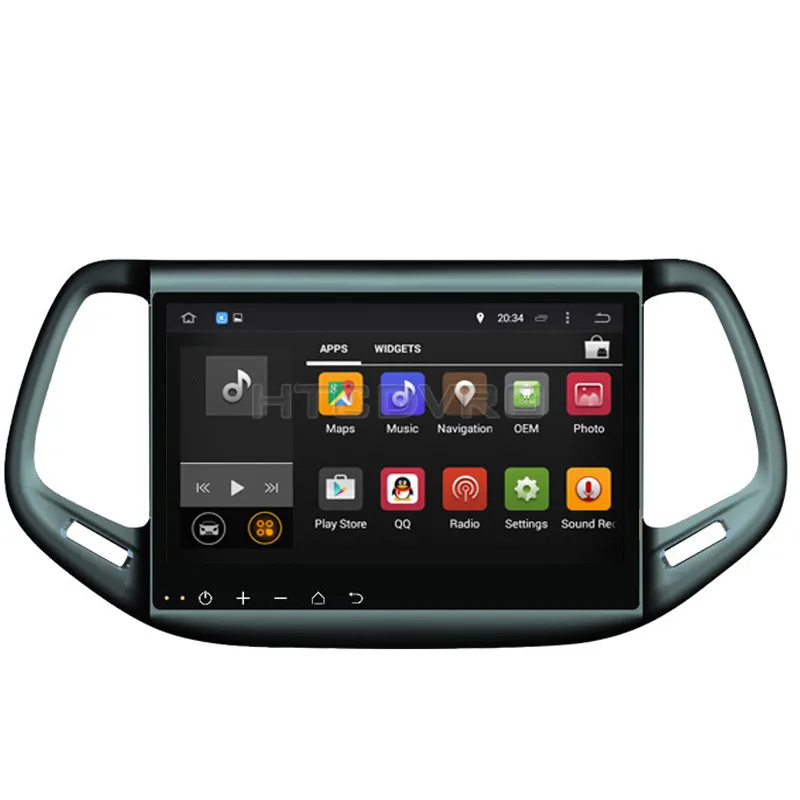 YMODVHT 10 1 дюймовый Восьмиядерный 4 Гб + 32 ГБ Android 9 0 автомобильный dvd плеер для Jeep Commander