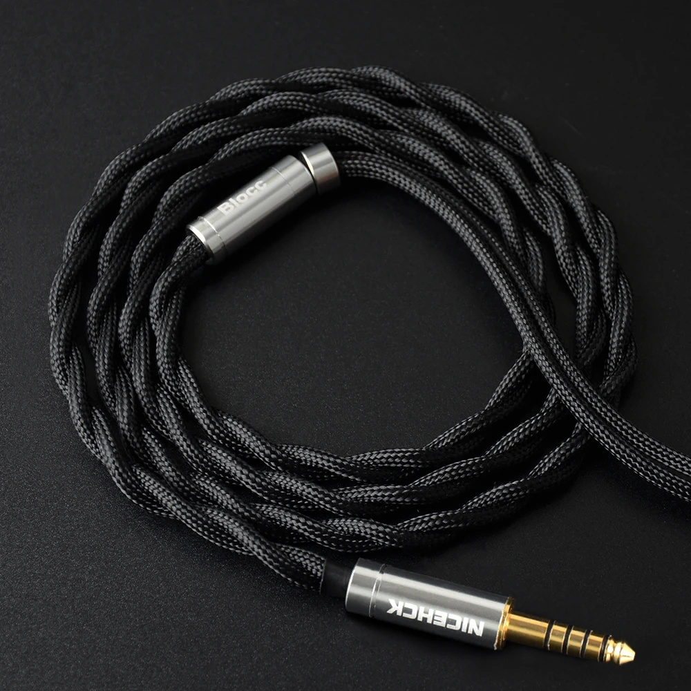NiceHCK Blocc 5N UPOCC OCC Copper Litz 3 5/2 5/4 4 мм MMCX/0 78 мм/QDC 2Pin для M1 Pro KXXS ST 10S ZSX CIEM F3/NX7 MK3 LZ