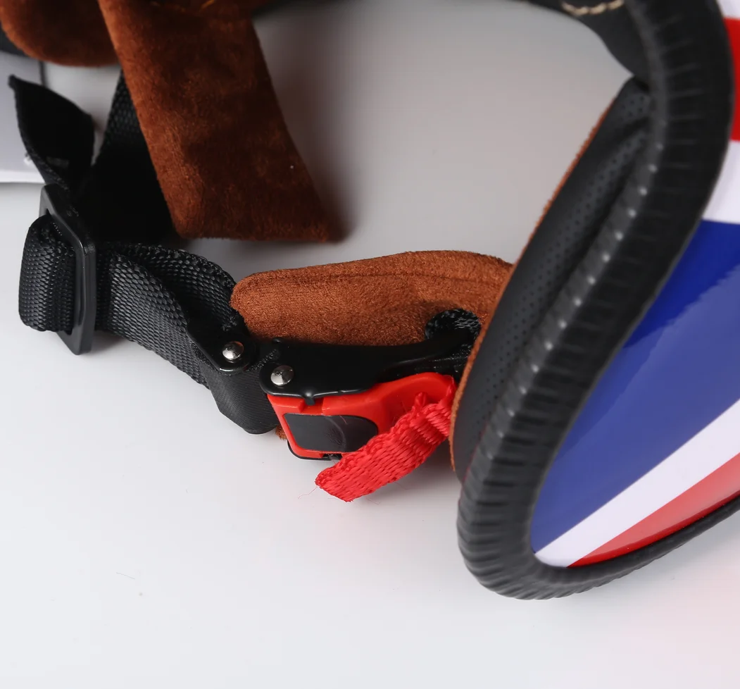 Мотоциклетный шлем унисекс винтажный в стиле ретро для кафе и гонщика 2021 |