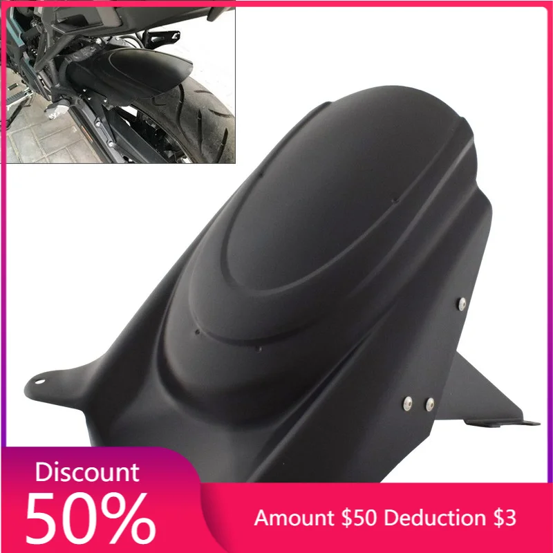 

Rear Tire Hugger Fender Mudsling Mudguard Mudflap Mud Flap Splash Guard Black For KAWASAKI Versys KLE 650 KLE650 LE650 2007-2020