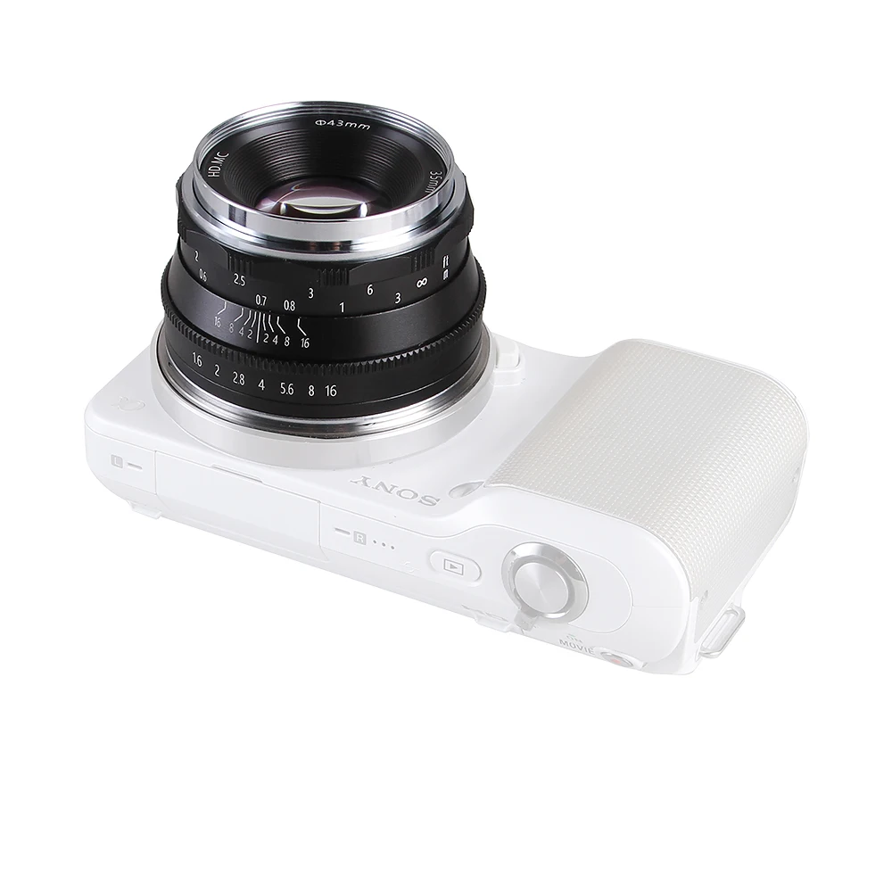 35 мм F/1,6 ручная фокусировка MF Prime объектив для Canon EF-M беззеркальная камера M5 M50 M6 M10 M100
