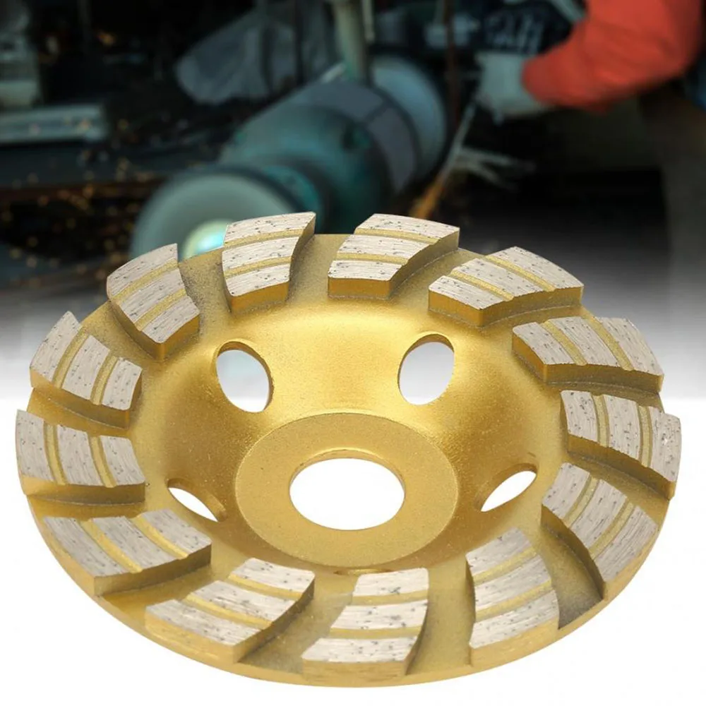 

125*22.2mm Diamond Segment Grinding Wheel Cutting Disc Stone Marble Granite Angle Grinder Cut wood rotary saw blade Power Tool