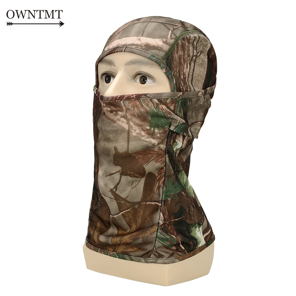 Тактический головной убор с капюшоном Балаклава маска на все лицо легкая