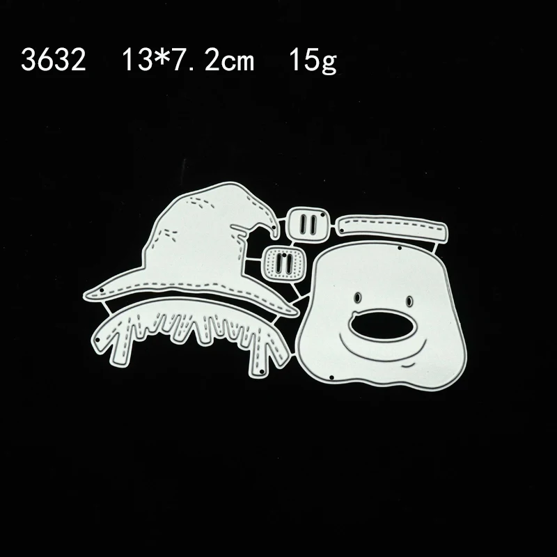 

Wear a Hat Man New Design Metal Cutting Dies Craft Stencil Diy for Scrapbooking Handmade Card Make Shape Album Decoration Model