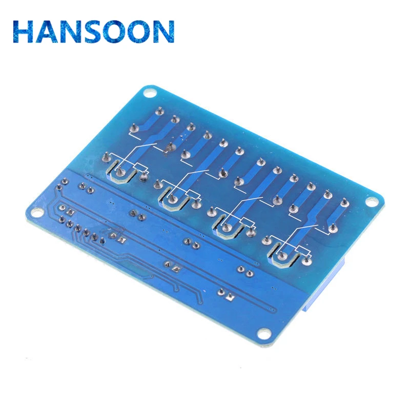 4 Канальный Релейный Модуль щит управления каналами реле с оптомуфтой. выход