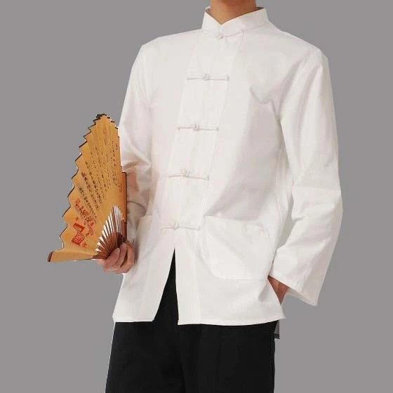 Мужской льняной костюм в китайском ретро стиле Тан повседневный чайный Хана