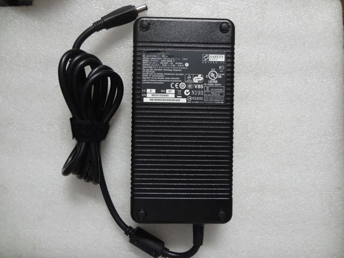 Новинка, Оригинальный игровой ноутбук OEM Delta 19,5 в, 230 А, 7,4 Вт, адаптер переменного тока диаметром мм для ASUS ROG G752VS(KBL), модель BA266T