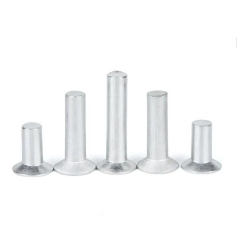 

50/100PCS M2 M2.5 M3 M4 M5 GB869 Countersunk Head Rivets Aluminum Solid Rivet