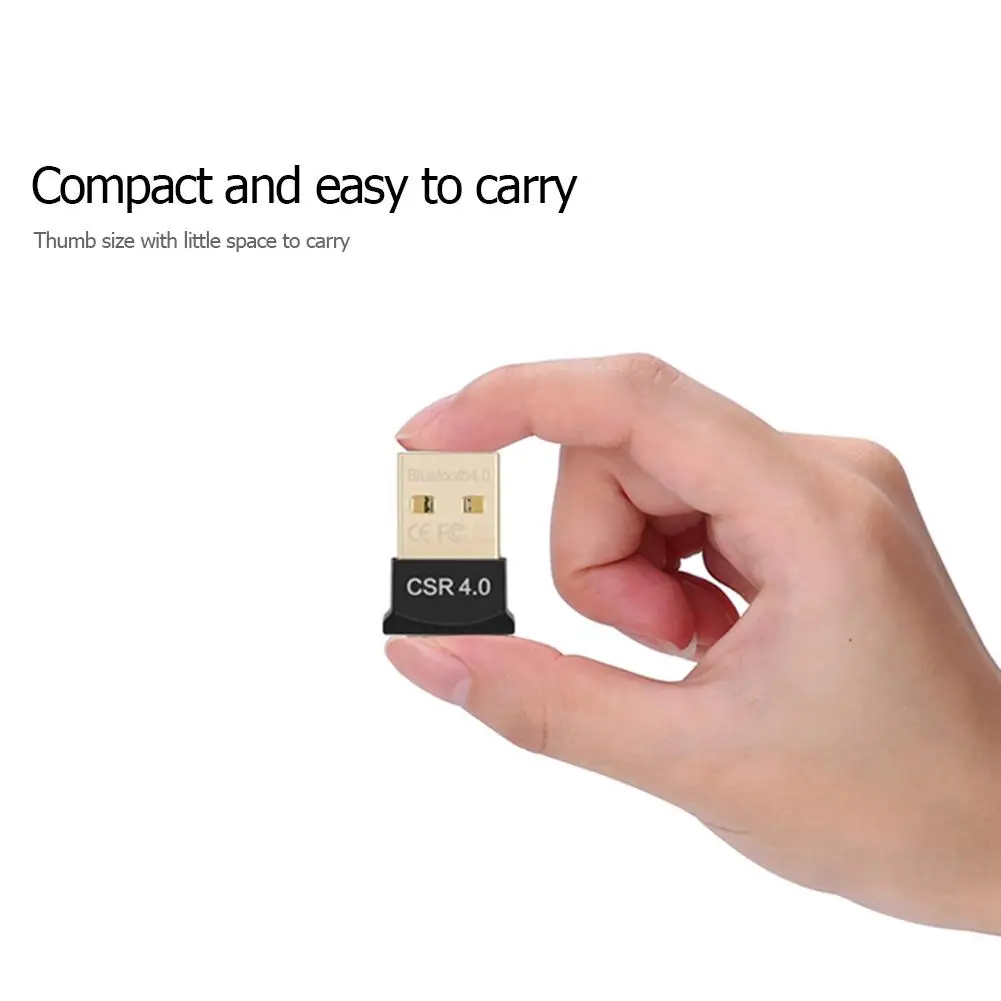 Прочный USB Bluetooth адаптер с нежной текстурой 4 0 аудио музыкальный приемник ключ для