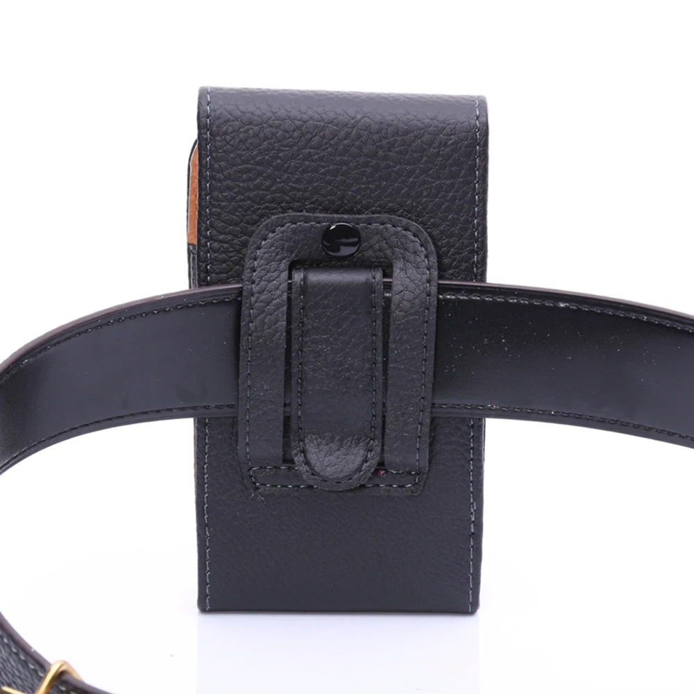 Кожаный чехол для мобильного телефона с зажимом ремня iPhone 11 Pro Max/XS Max/8p/7p/6p