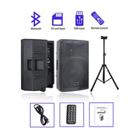 4000w 15 pa powered dj active bluetooth speaker system audio church stage night clubs party ktv speaker stand shd 15sss 018