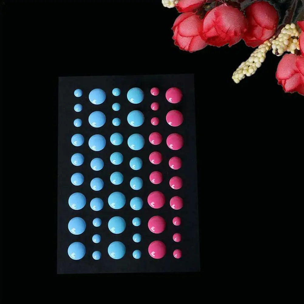 

1PC Resin Stickers Enamel Dot Self Adhesive Embellishment Decoration Scrapbook Craft DIY And For Cardmaking M3C5