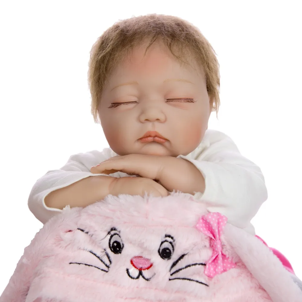 NPK Bebes reborn Мягкие силиконовые куклы для маленьких девочек 22 &quotкуклы