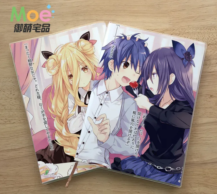 

Anime Date A Live Hoshimiya Mukuro Figure Student Writing Paper Notebook Delicate Eye Protection Notepad Diary Memo Gift