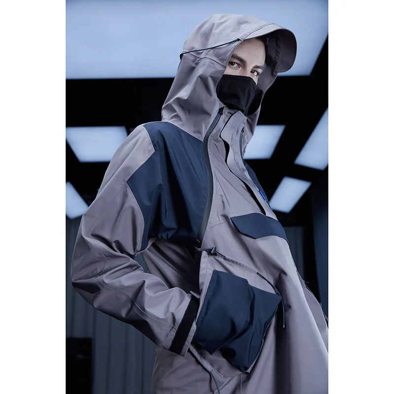 Endee LUSION anorak водонепроницаемая куртка унисекс легкая большого размера в стиле