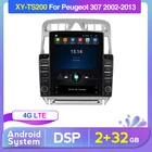 Автомагнитола 1024x768 AHD с gps-навигацией для Peugeot 307 307CC 307SW 2004-2013, автомобильный мультимедийный плеер с поддержкой Carplay OBD TPMS