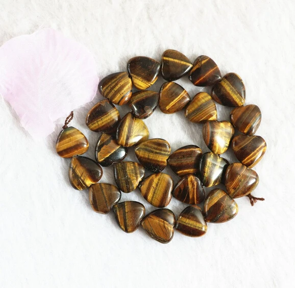 1103 + амулеты женские 15 мм Сердце натуральный тигровый глаз камень любовь подарок