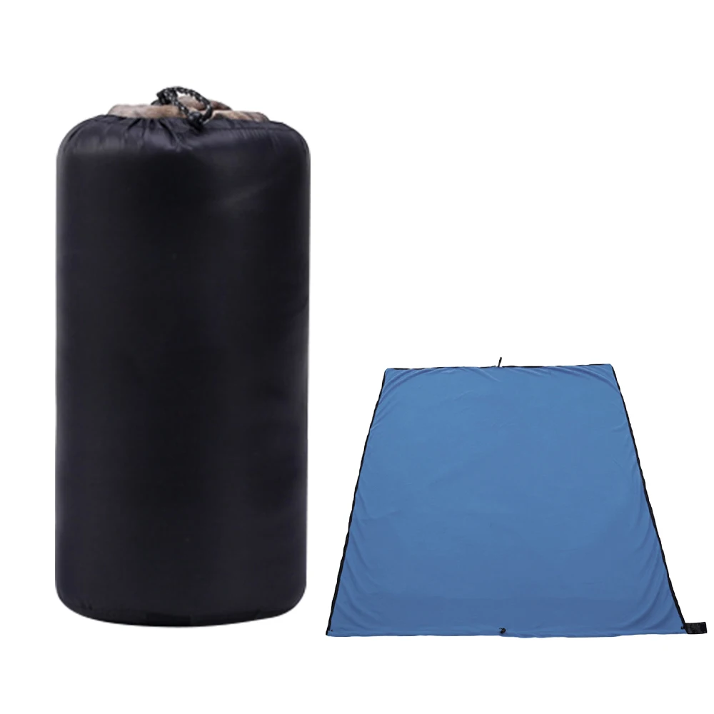 

Fleece Heating Sleeping Bags Liner Ultralight Outdoor Camping Travelling Winter Heated Sleeping Bag Liner with Compression Bag