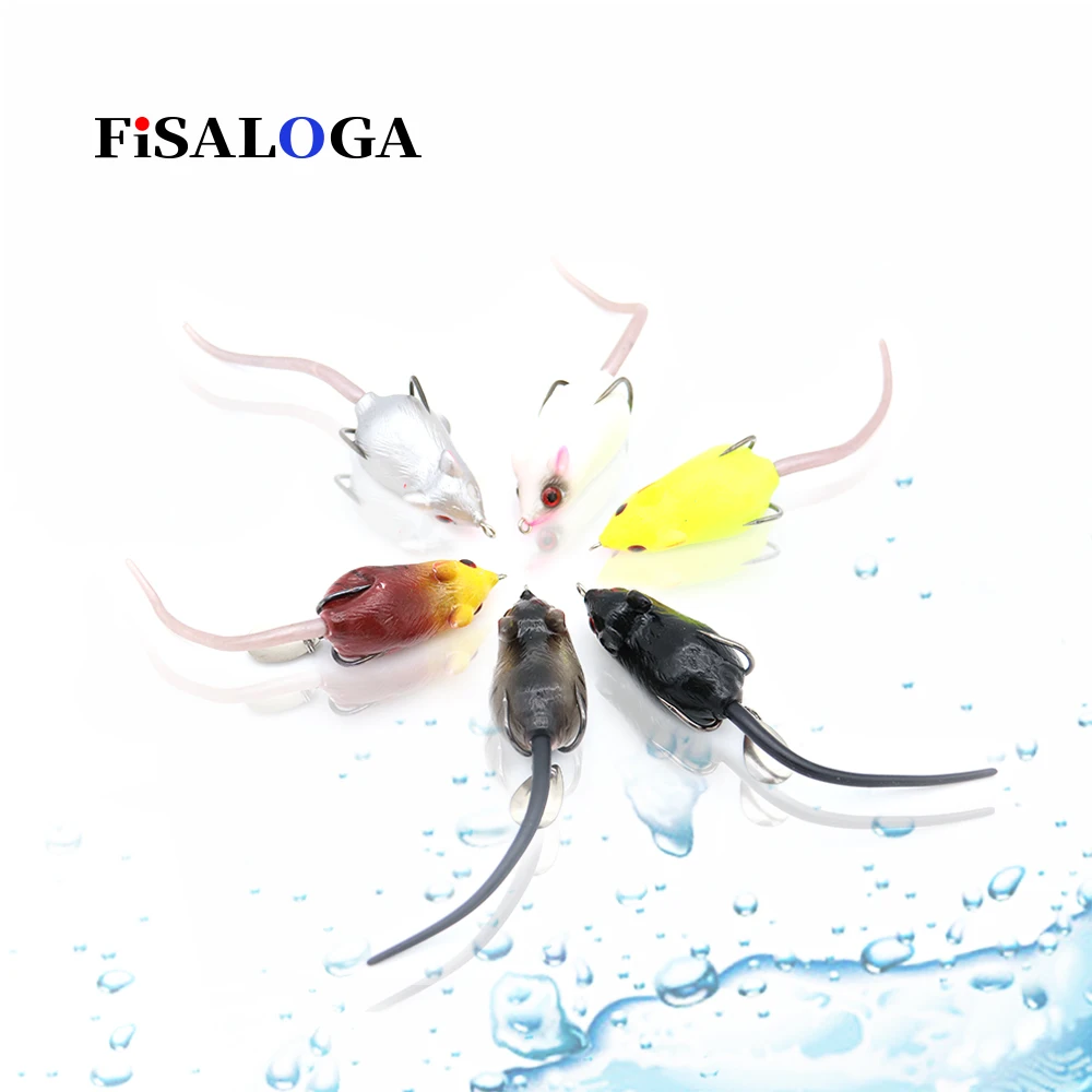 Приманка топвх отер Frog Mouse рыболовная приманка 50 мм 10 5 г FiSALOGA поверхность