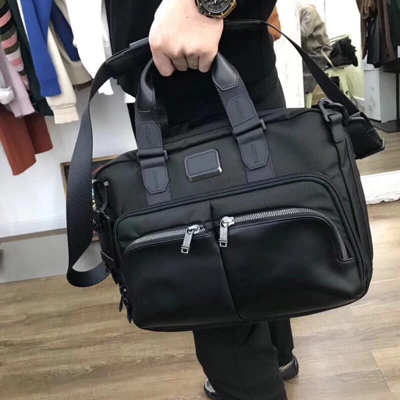232640 Men's Ballistic Nylon Briefcase Handbag Shoulder Bag Business Travel Bag Computer Bag