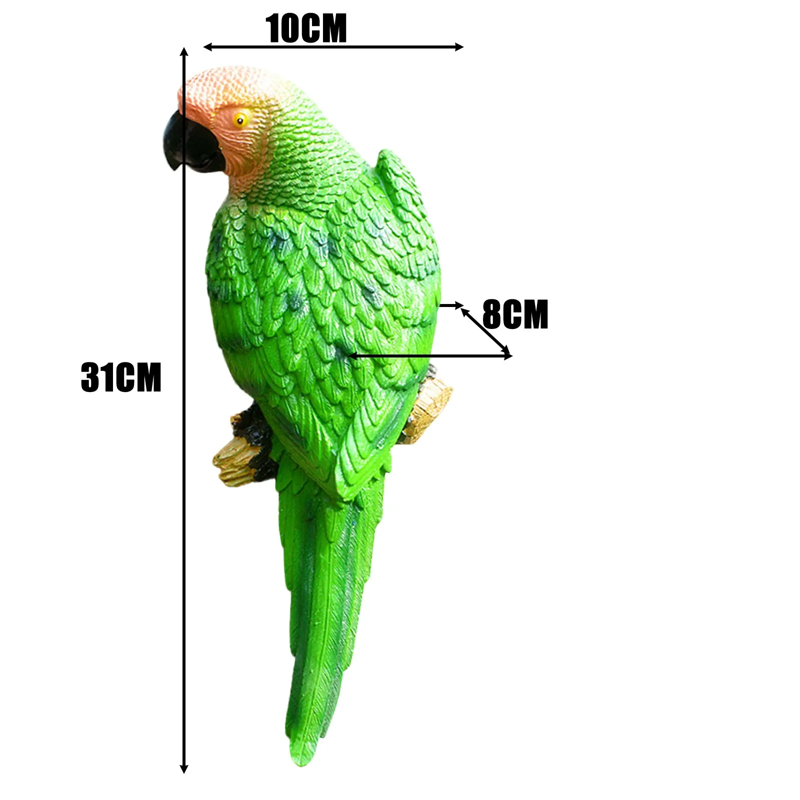 

Hanging Parrot Statue In Courtyard Garden Statue Tree Interior For Home Decoration Sculptures Yard Garden Decor Ornament