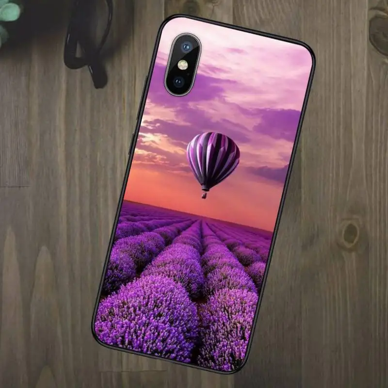 

Purple lavender flowers Phone Case for iPhone 11 12 mini pro XS MAX 8 7 6 6S Plus X 5S SE 2020 XR