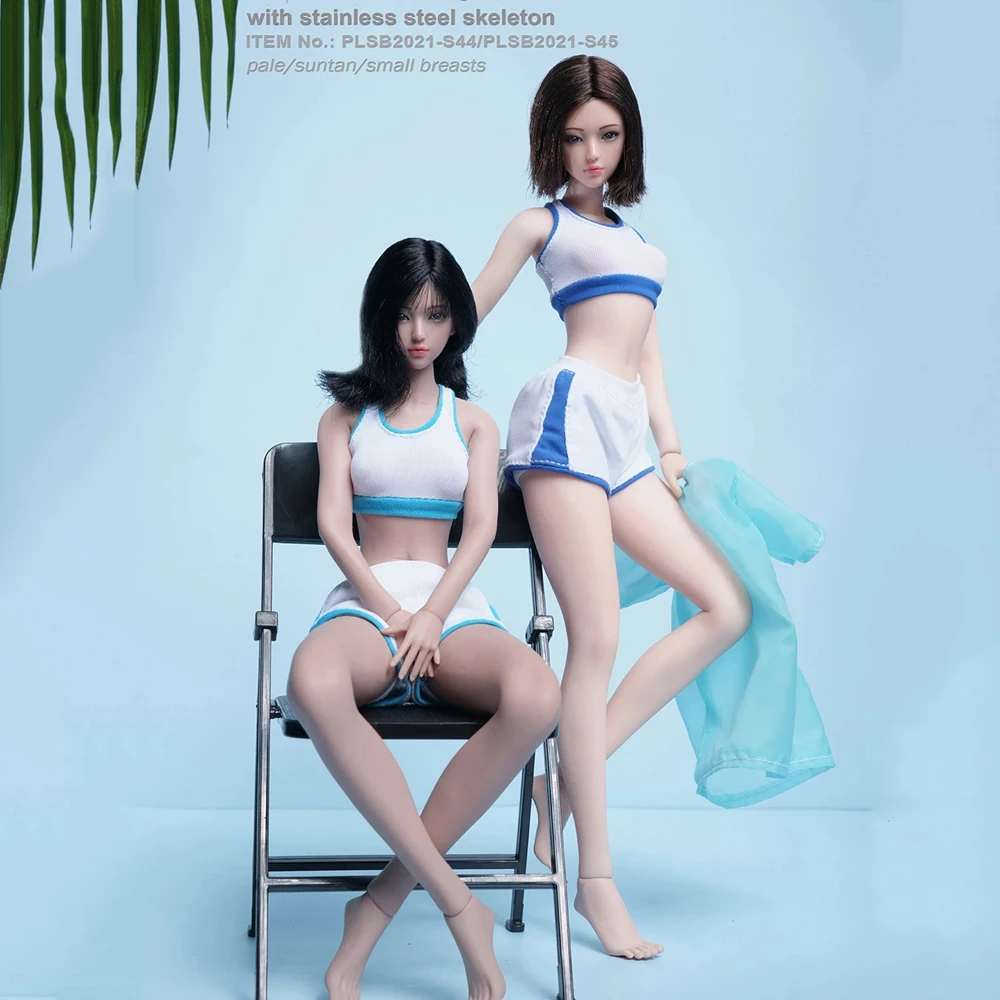 

Супергибкая бесшовная экшн-фигурка TBLeague со стальными костяшками, подвижная 12-дюймовая Gilr, модель тела/S45, 1/6