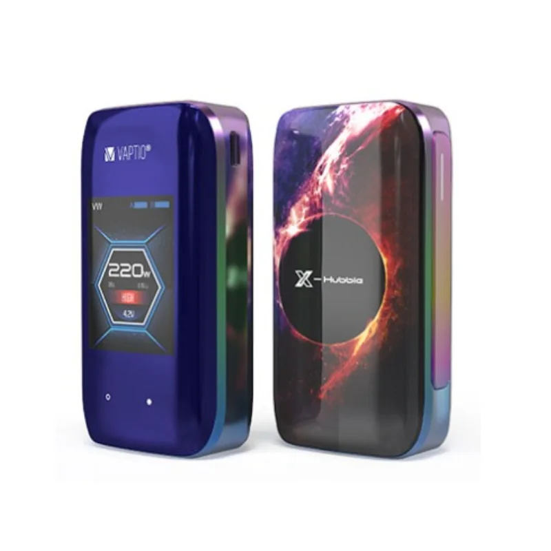 Vaptio X с буфами на рукавах Box Mod 220 Вт Vape электронная сигарета 510 нить мод 2 &quotTFT экран