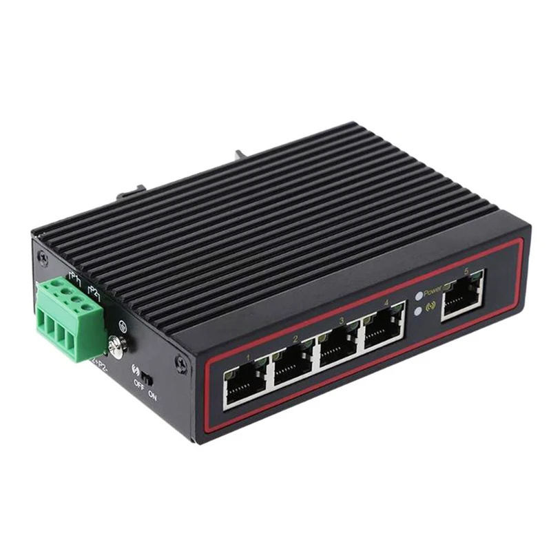 5 Порты и разъёмы RJ45 10/100M Gigabit Ethernet Настольный переключатель ступицы сети ноутбук