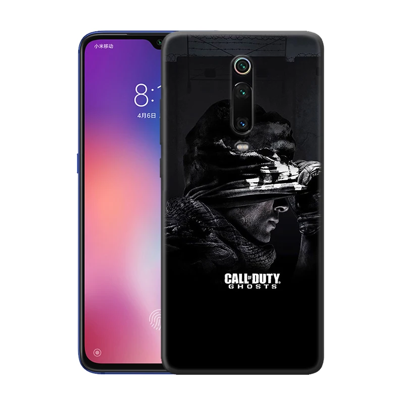 Классный чехол Call of Duty для Xiaomi черный из ТПУ телефона Mi 9T 10 9 Pro A3 X2 F2 7 7A K30 Zoom