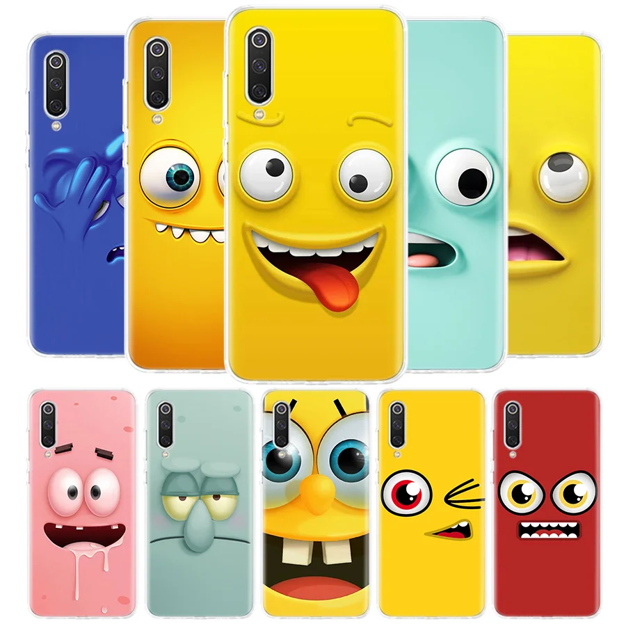 

Funny Face Cute Cover Phone Case for Xiaomi Redmi Note 9S 10S 11 10 9 8 Pro 8T 7 6 9A 9C 9T 7A 8A 6A K40 Luxury Coque Fashion
