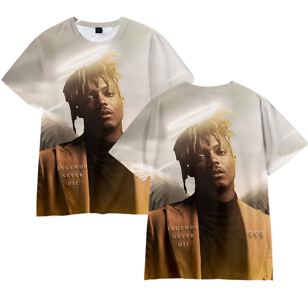 

JUICE WRLD 3D T Shirt Men Women Tees Shirts Fashion Printed Rapper Short Sleeve Tops Casual Summer Boys Girls Cool t-Shirt